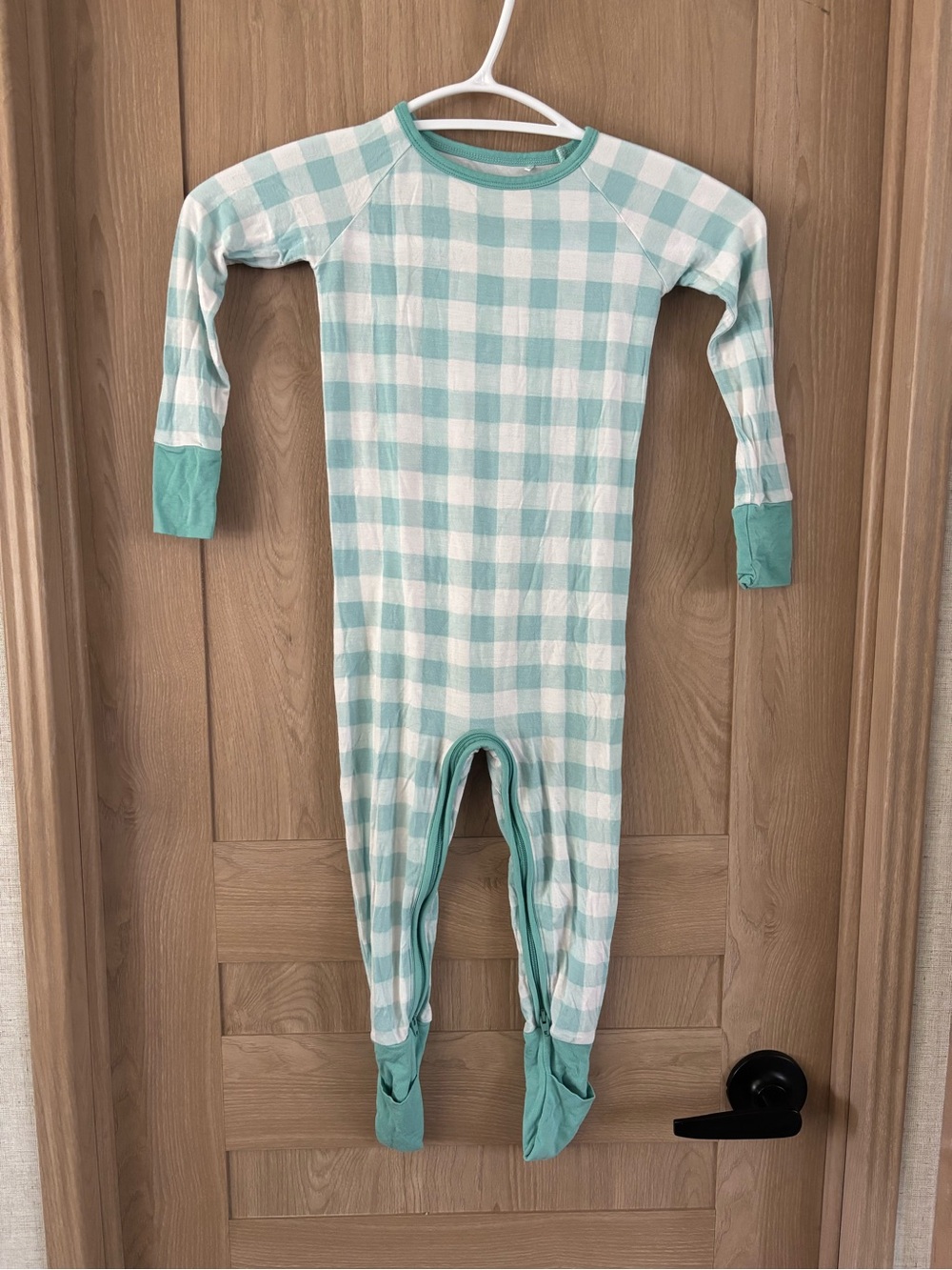 Little Sleepies Pjs Size 18-24m Pyjama Footies Checkered
